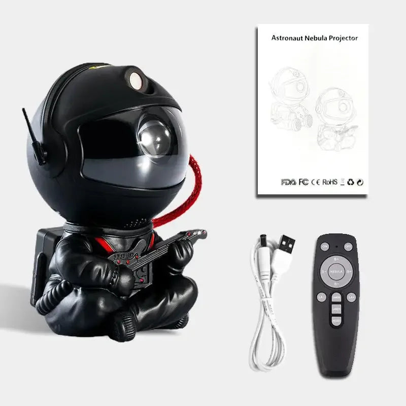 Astronaut Galaxy Star Projector – Night Light for Home, Bedroom, and Christmas Gifts