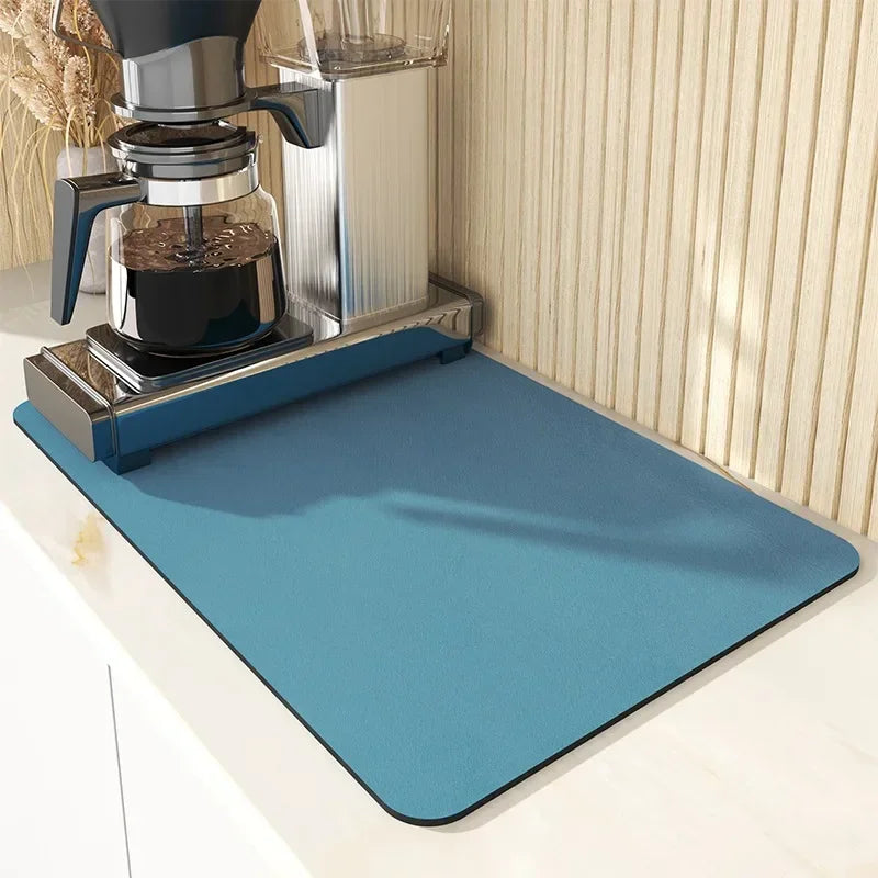Multi-Color Diatomite Placemat – Quick-Drying, Absorbent, and Non-Slip!