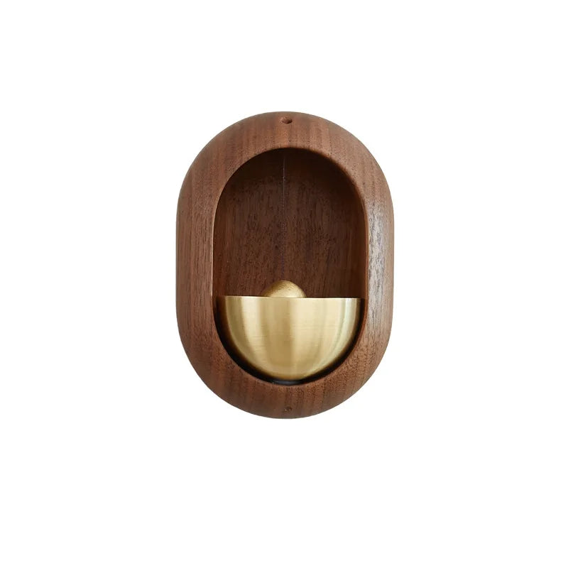 Japanese Wooden Wind Chimes – Elegant Wireless Doorbell & Decorative Hanging for Your Home!
