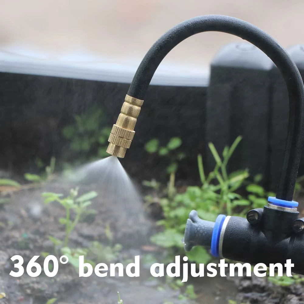 Misting System: Flexible, Cooling & Perfect for Your Garden!
