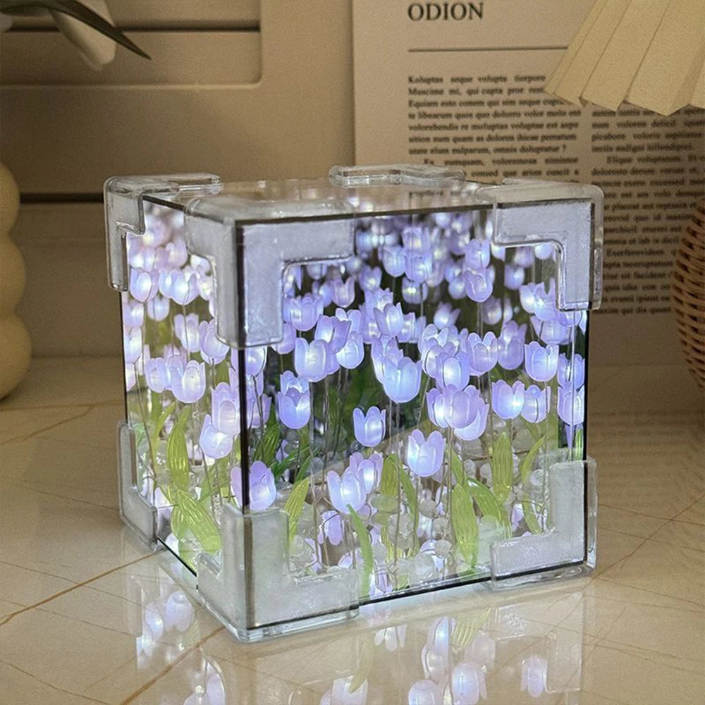 DIY Tulip LED Night Lamp – Perfect for Decor & Gifts!