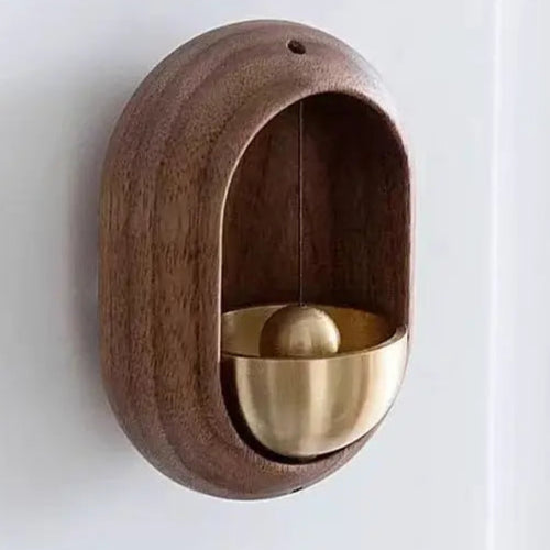 Japanese Wooden Wind Chimes – Elegant Wireless Doorbell & Decorative Hanging for Your Home!