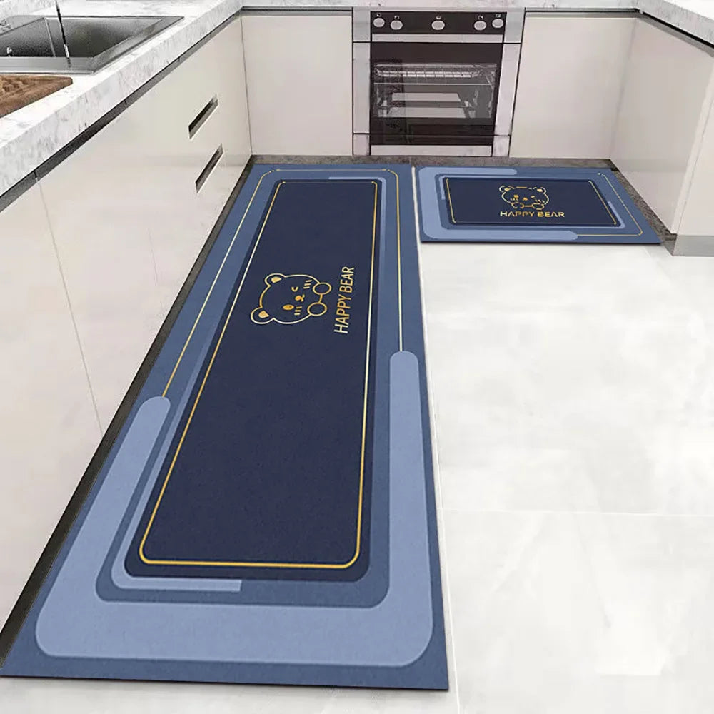 Non-Slip Kitchen Mat Set – Versatile Rugs for Entry, Hallway, Bathroom, and Living Room.