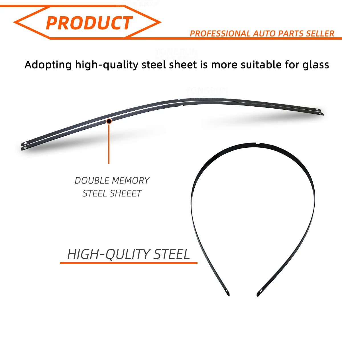 Universal J/U Hook Wiper Blades – Durable, All-Weather Performance