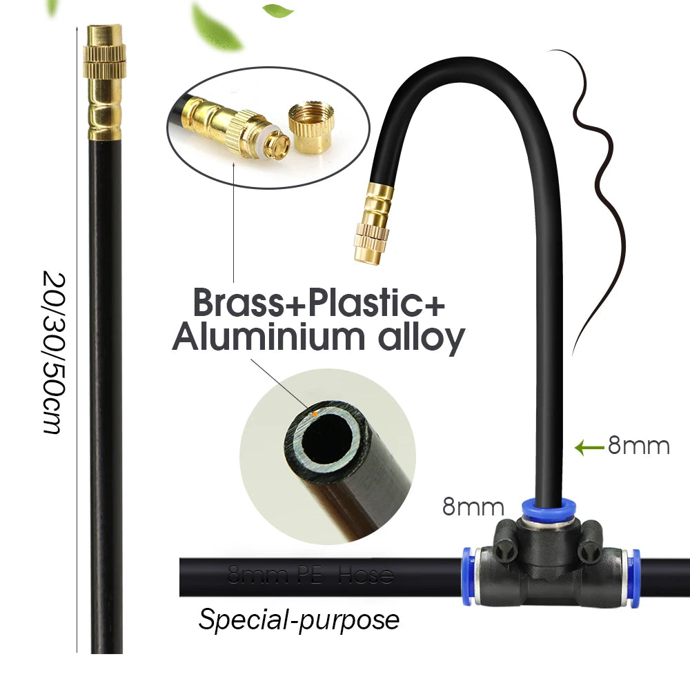 Misting System: Flexible, Cooling & Perfect for Your Garden!