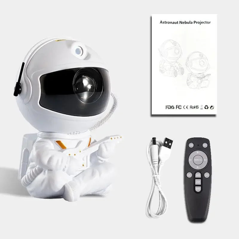 Astronaut Galaxy Star Projector – Night Light for Home, Bedroom, and Christmas Gifts
