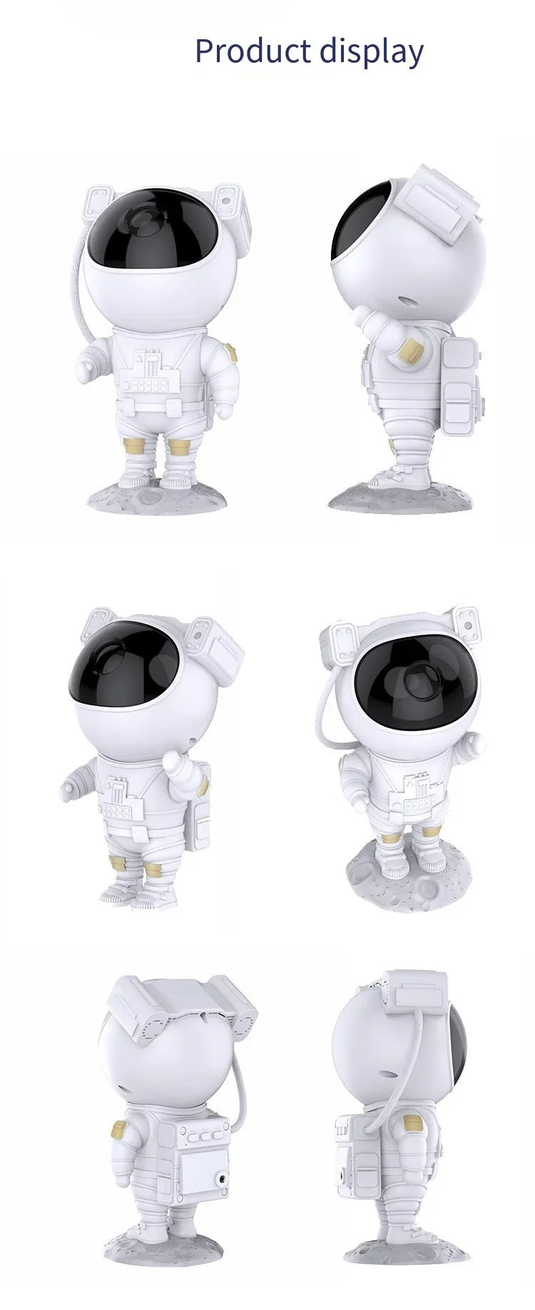 Astronaut Galaxy Star Projector – Night Light for Home, Bedroom, and Christmas Gifts