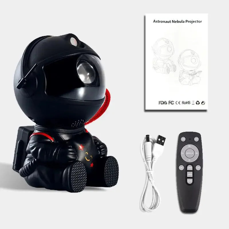 Astronaut Galaxy Star Projector – Night Light for Home, Bedroom, and Christmas Gifts