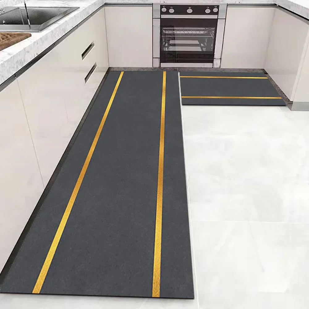 Non-Slip Kitchen Mat Set – Versatile Rugs for Entry, Hallway, Bathroom, and Living Room.