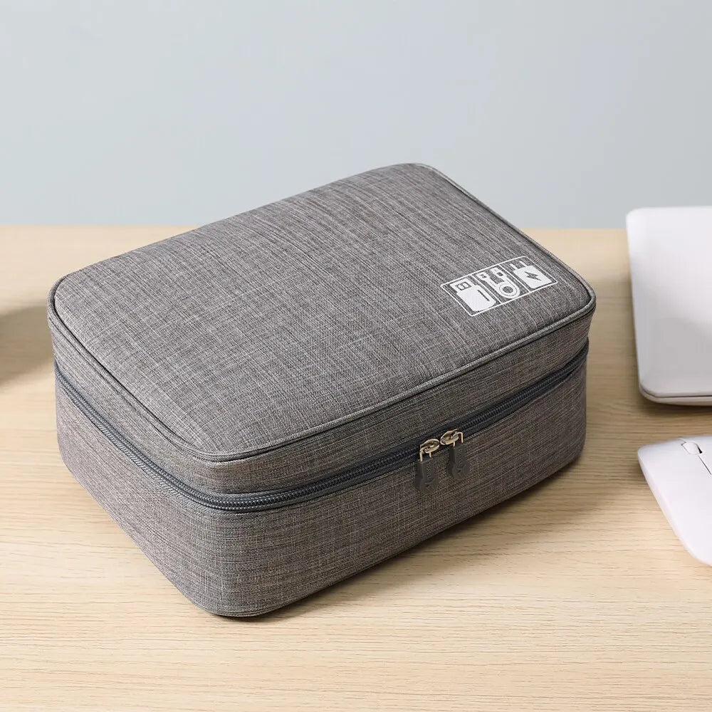 Waterproof Travel Cable Organizer – Compact & Portable!
