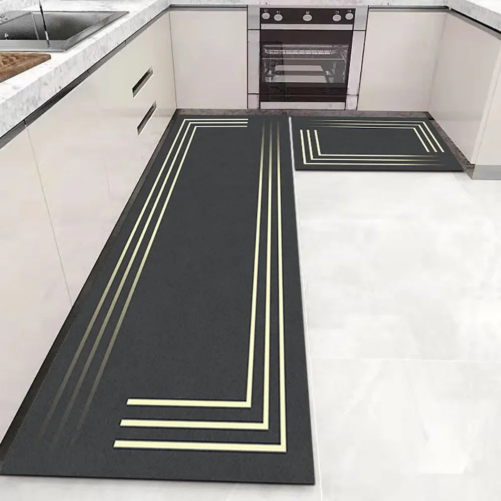 Non-Slip Kitchen Mat Set – Versatile Rugs for Entry, Hallway, Bathroom, and Living Room.