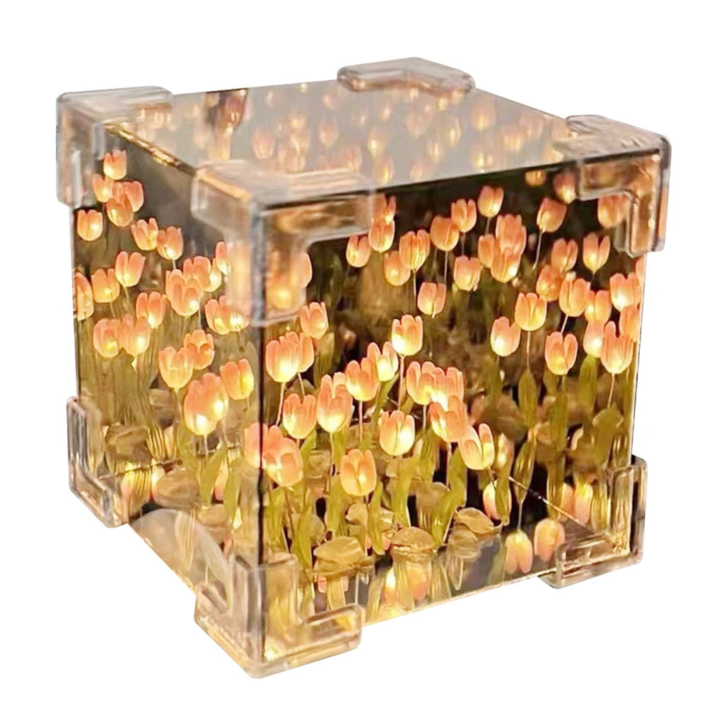 DIY Tulip LED Night Lamp – Perfect for Decor & Gifts!