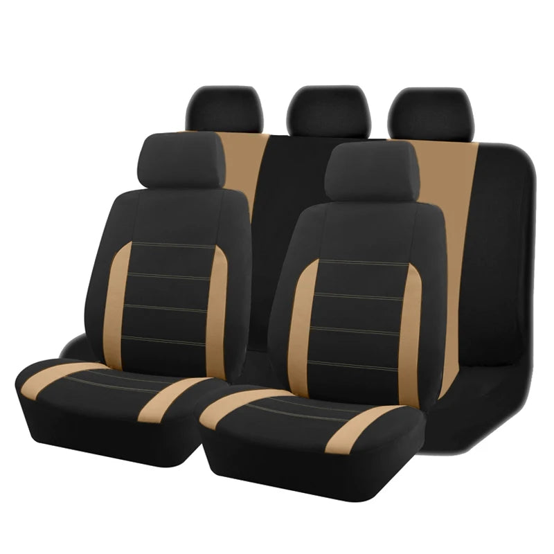 AUTO PLUS Universal Car Seat Covers – Fit for Cars, SUVs & Trucks