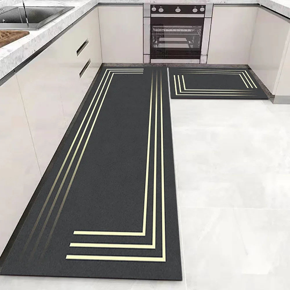 Non-Slip Kitchen Mat Set – Versatile Rugs for Entry, Hallway, Bathroom, and Living Room.