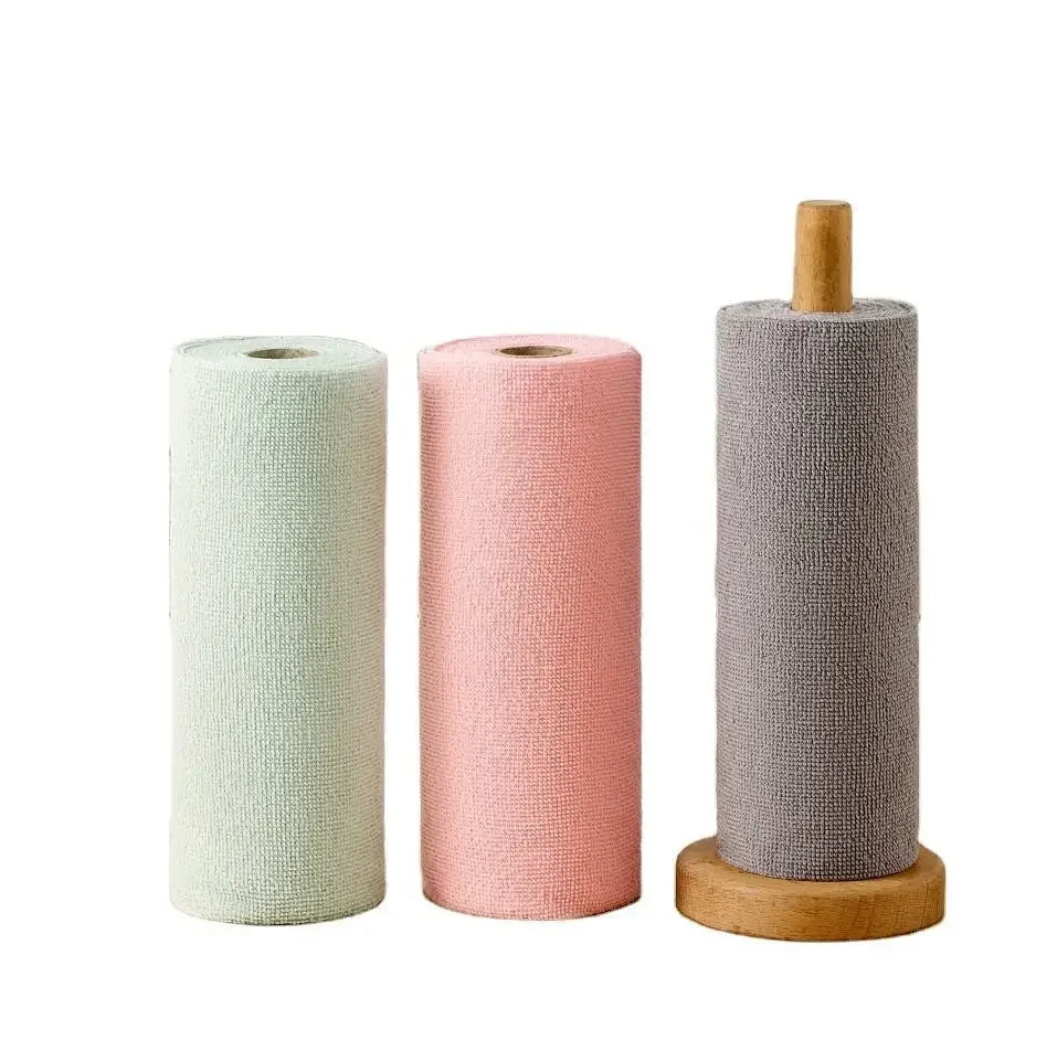 Reusable Microfiber Cleaning Towels – Eco-Friendly Paper Towel Alternative