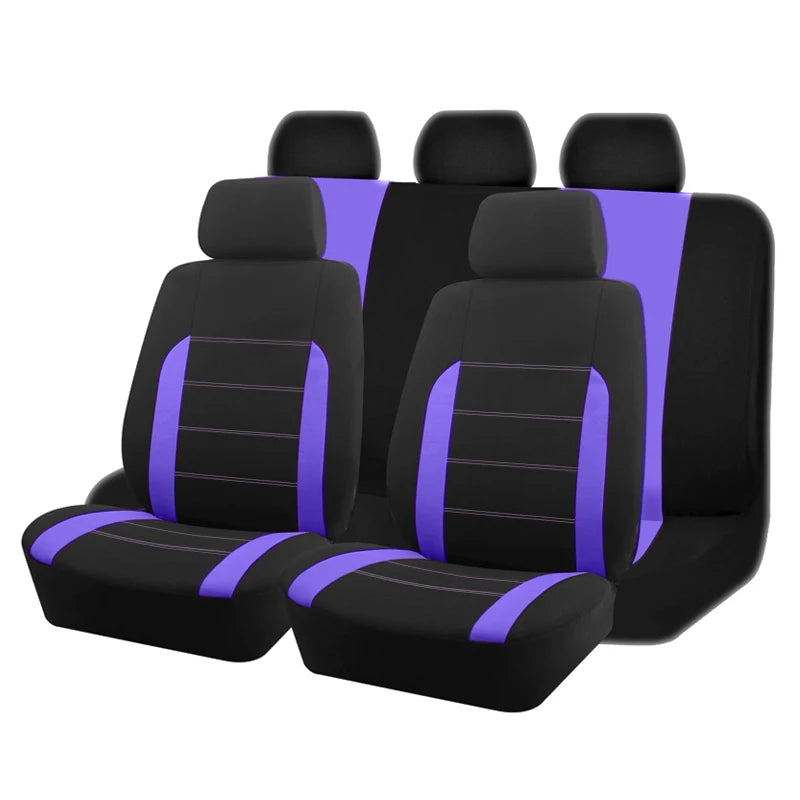 AUTO PLUS Universal Car Seat Covers – Fit for Cars, SUVs & Trucks