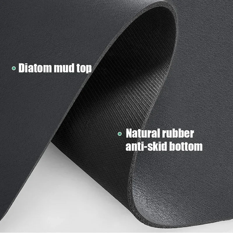 Multi-Color Diatomite Placemat – Quick-Drying, Absorbent, and Non-Slip!