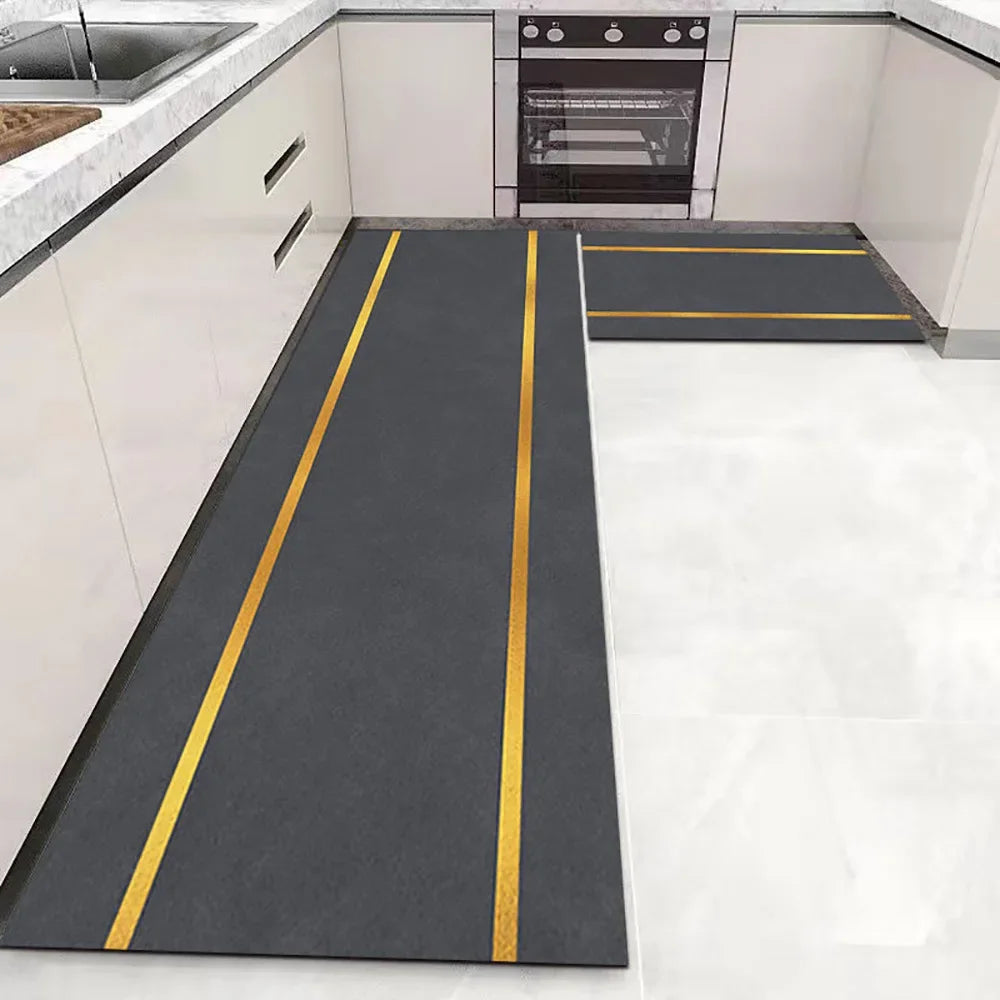 Non-Slip Kitchen Mat Set – Versatile Rugs for Entry, Hallway, Bathroom, and Living Room.