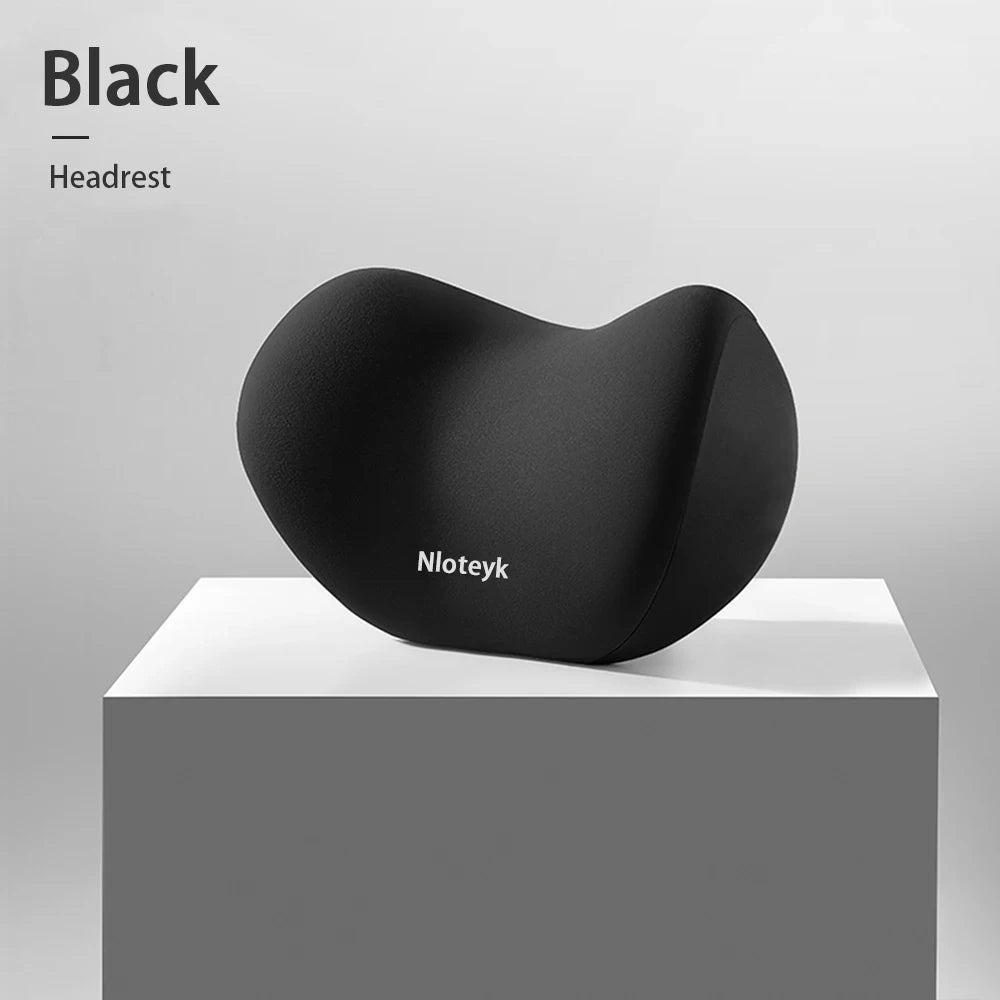 Memory Foam Car Pillow – Neck & Lumbar Support for Stress-Free Travel