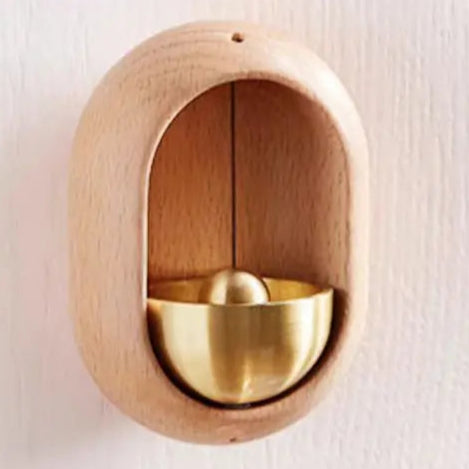 Japanese Wooden Wind Chimes – Elegant Wireless Doorbell & Decorative Hanging for Your Home!