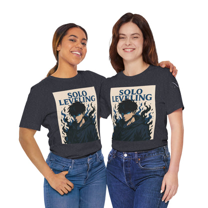 Solo Leveling Anime Tee – Unisex, Stylish & Perfect for Manga Fans!