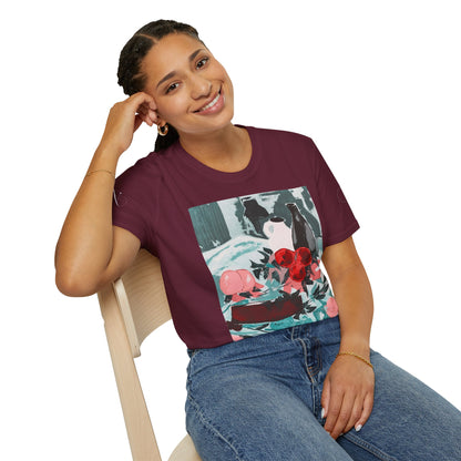 Vivid Nature Print Tee – Unisex, Stylish & Perfect for Any Occasion!