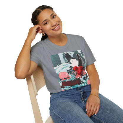 Vivid Nature Print Tee – Unisex, Stylish & Perfect for Any Occasion!