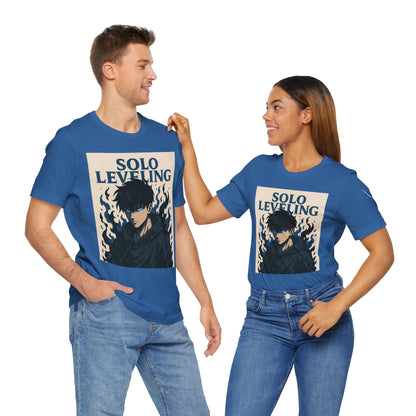 Solo Leveling Anime Tee – Unisex, Stylish & Perfect for Manga Fans!