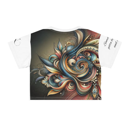 The Artful Crop Tee: Where Style Meets Expression