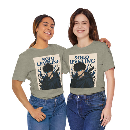 Solo Leveling Anime Tee – Unisex, Stylish & Perfect for Manga Fans!