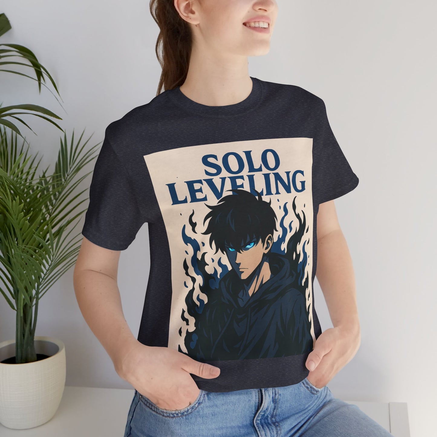 Solo Leveling Anime Tee – Unisex, Stylish & Perfect for Manga Fans!