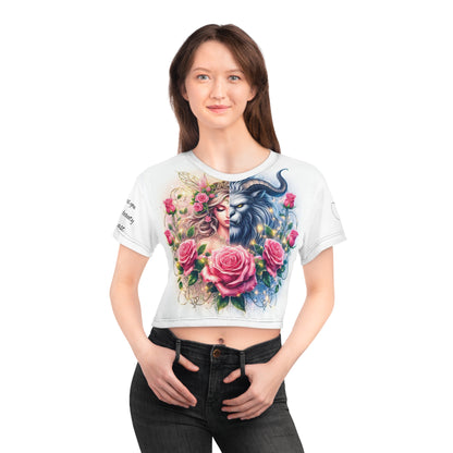 The Artful Crop Tee: Where Style Meets Expression