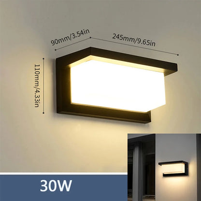 Waterproof LED Motion Sensor Wall Light – Perfect for Outdoor Spaces!
