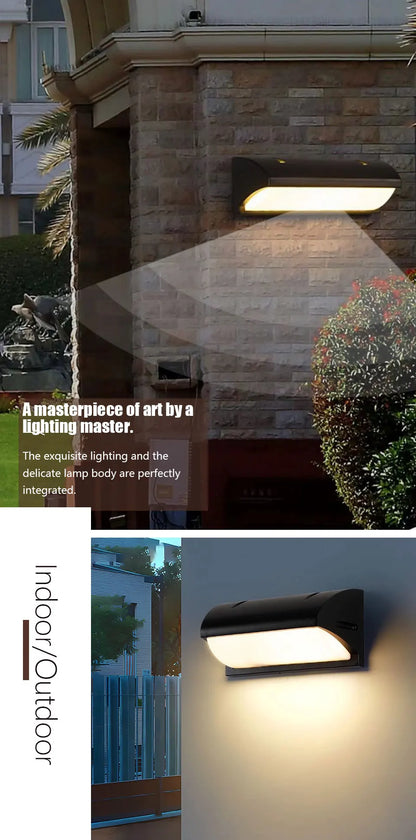 Waterproof LED Motion Sensor Wall Light – Perfect for Outdoor Spaces!
