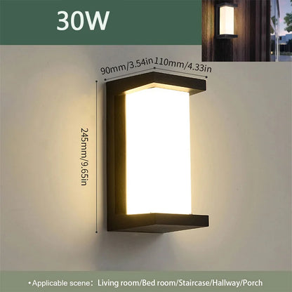 Waterproof LED Motion Sensor Wall Light – Perfect for Outdoor Spaces!
