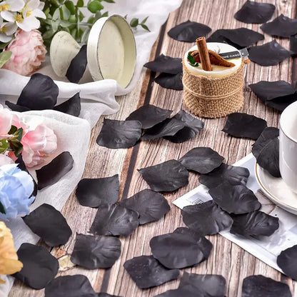 Colorful Artificial Rose Petals – Perfect for Weddings, Parties, & Romantic Decor!