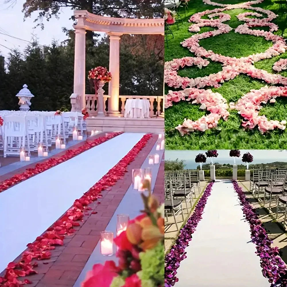 Colorful Artificial Rose Petals – Perfect for Weddings, Parties, & Romantic Decor!
