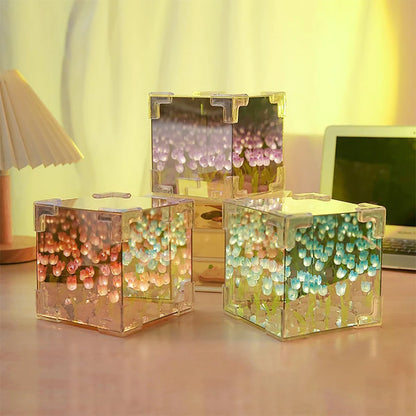 DIY Tulip LED Night Lamp – Perfect for Decor & Gifts!