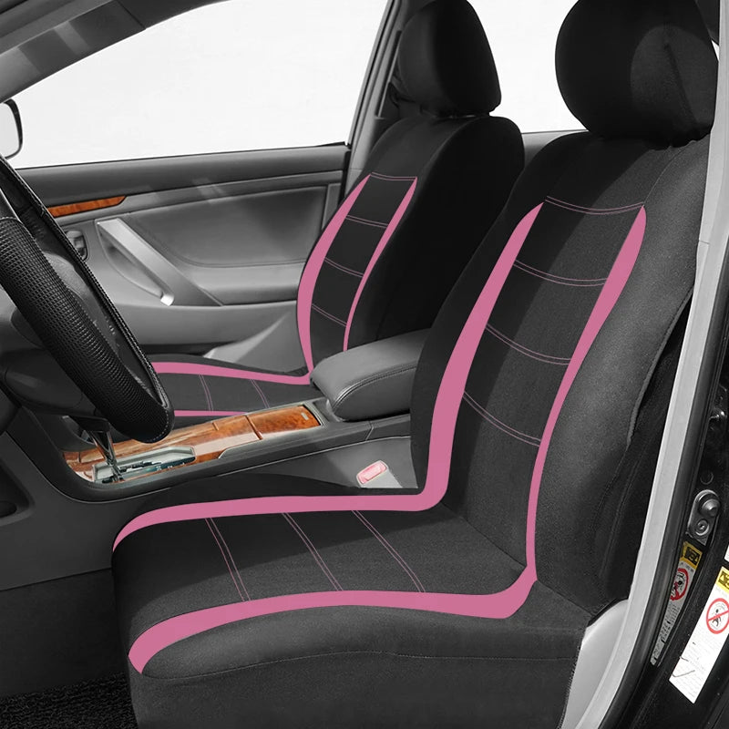 AUTO PLUS Universal Car Seat Covers – Fit for Cars, SUVs & Trucks