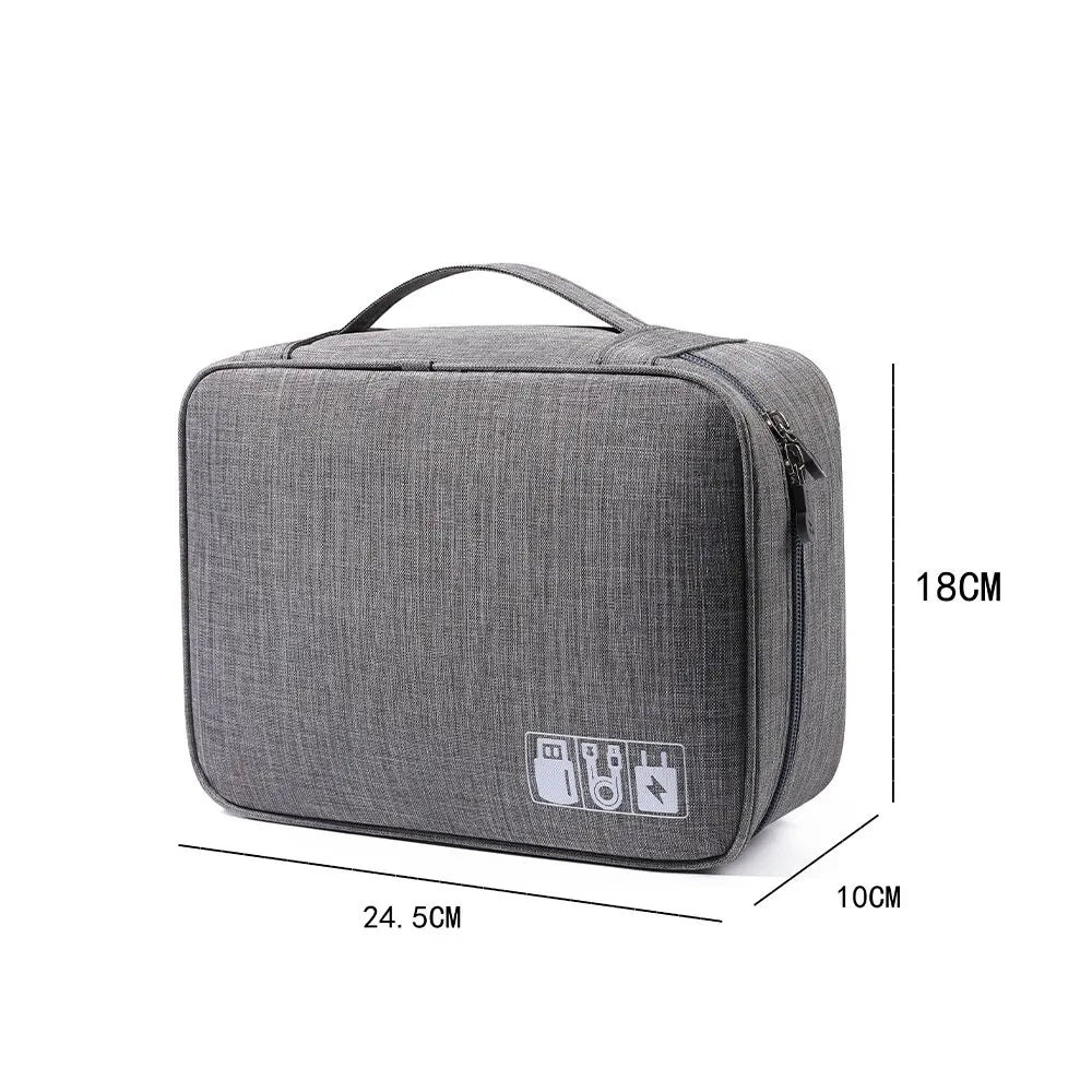 Waterproof Travel Cable Organizer – Compact & Portable!