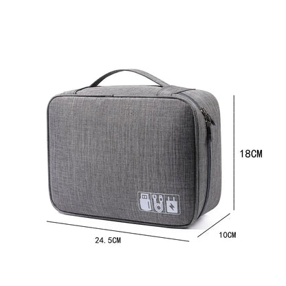 Waterproof Travel Cable Organizer – Compact & Portable!
