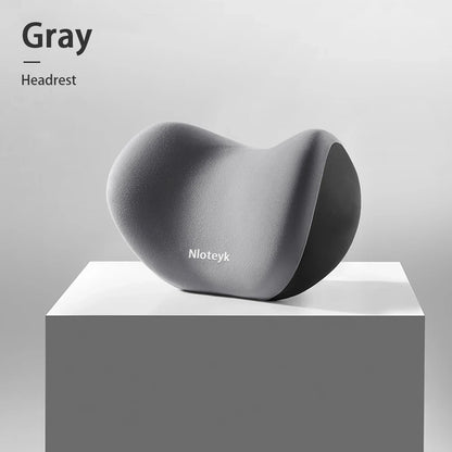 Memory Foam Car Pillow – Neck & Lumbar Support for Stress-Free Travel