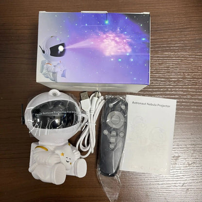 Astronaut Galaxy Star Projector – Night Light for Home, Bedroom, and Christmas Gifts