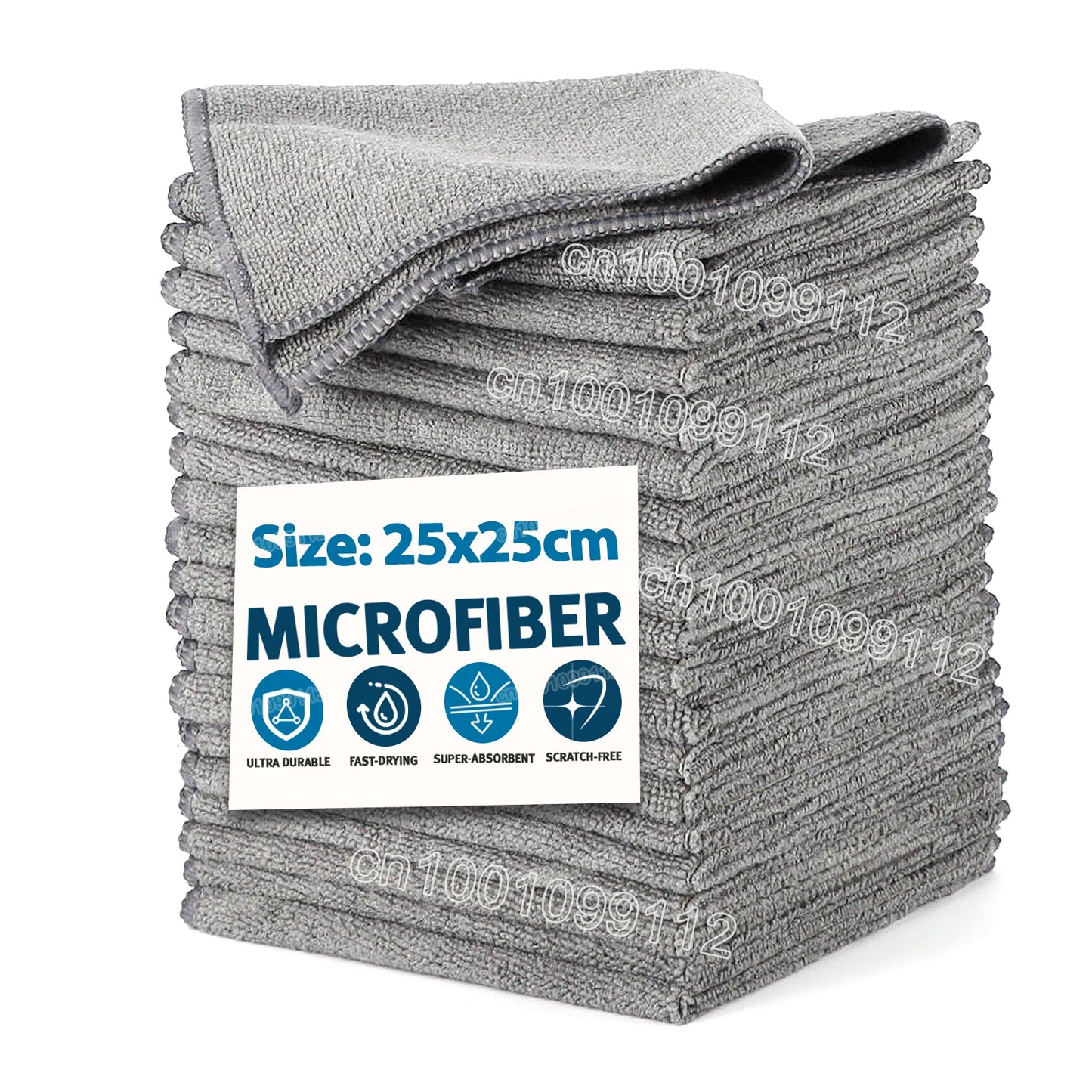 Absorbent Microfiber Cleaning Cloths