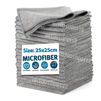 Absorbent Microfiber Cleaning Cloths