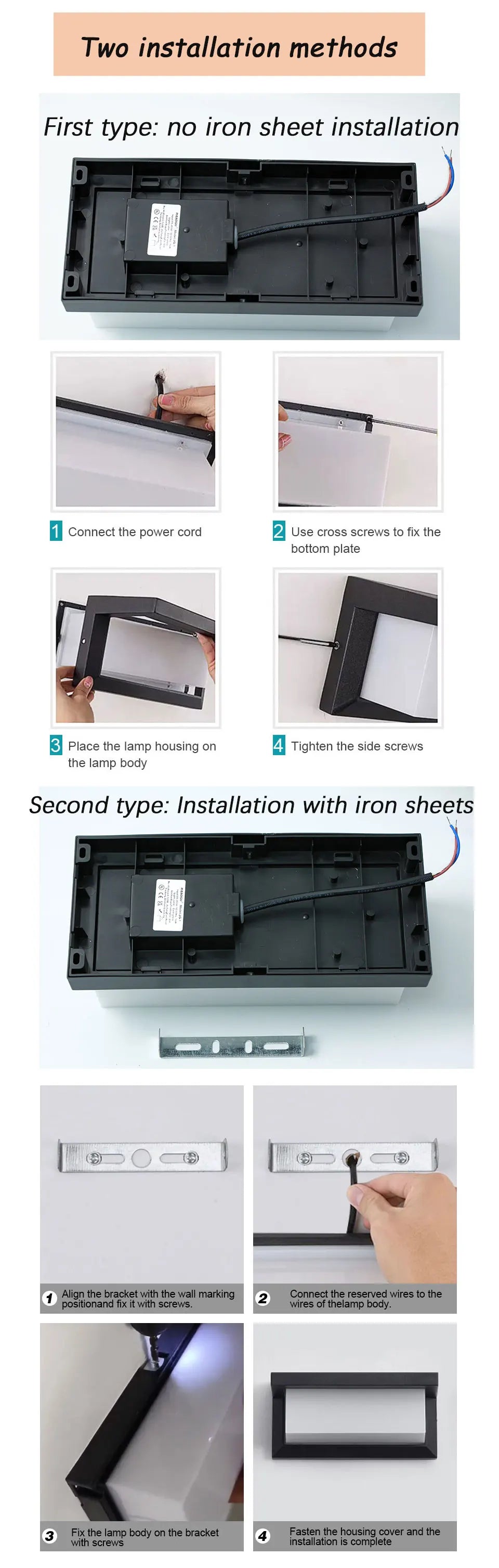 Waterproof LED Motion Sensor Wall Light – Perfect for Outdoor Spaces!