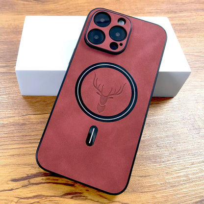 Premium PU Leather Deer Case – Magsafe Ready