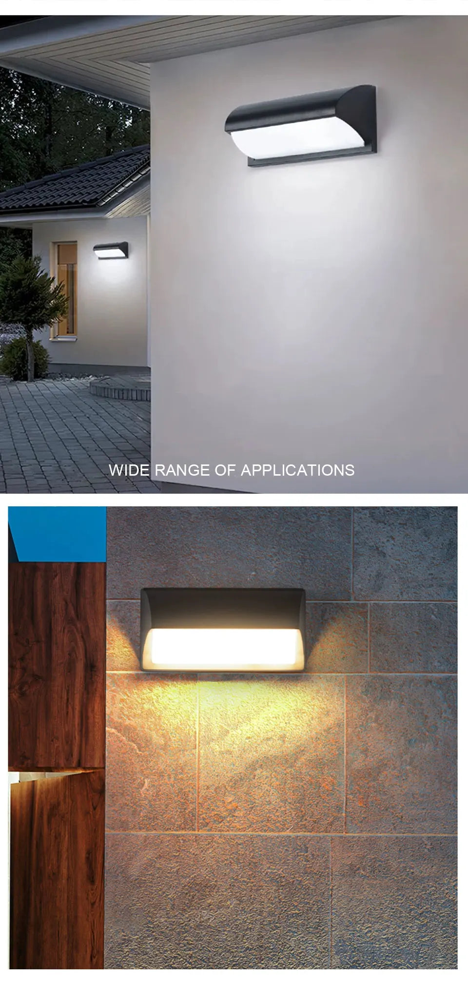 Waterproof LED Motion Sensor Wall Light – Perfect for Outdoor Spaces!