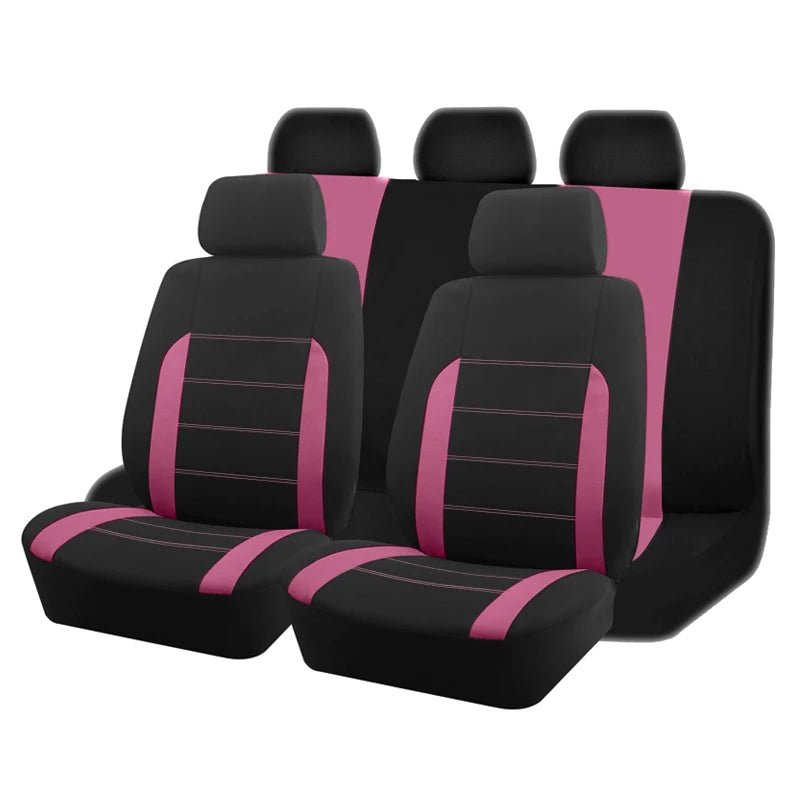 AUTO PLUS Universal Car Seat Covers – Fit for Cars, SUVs & Trucks