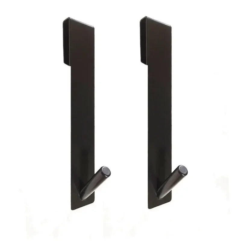 Stainless Steel Glass Door Hook - Non-Perforated & Detachable
